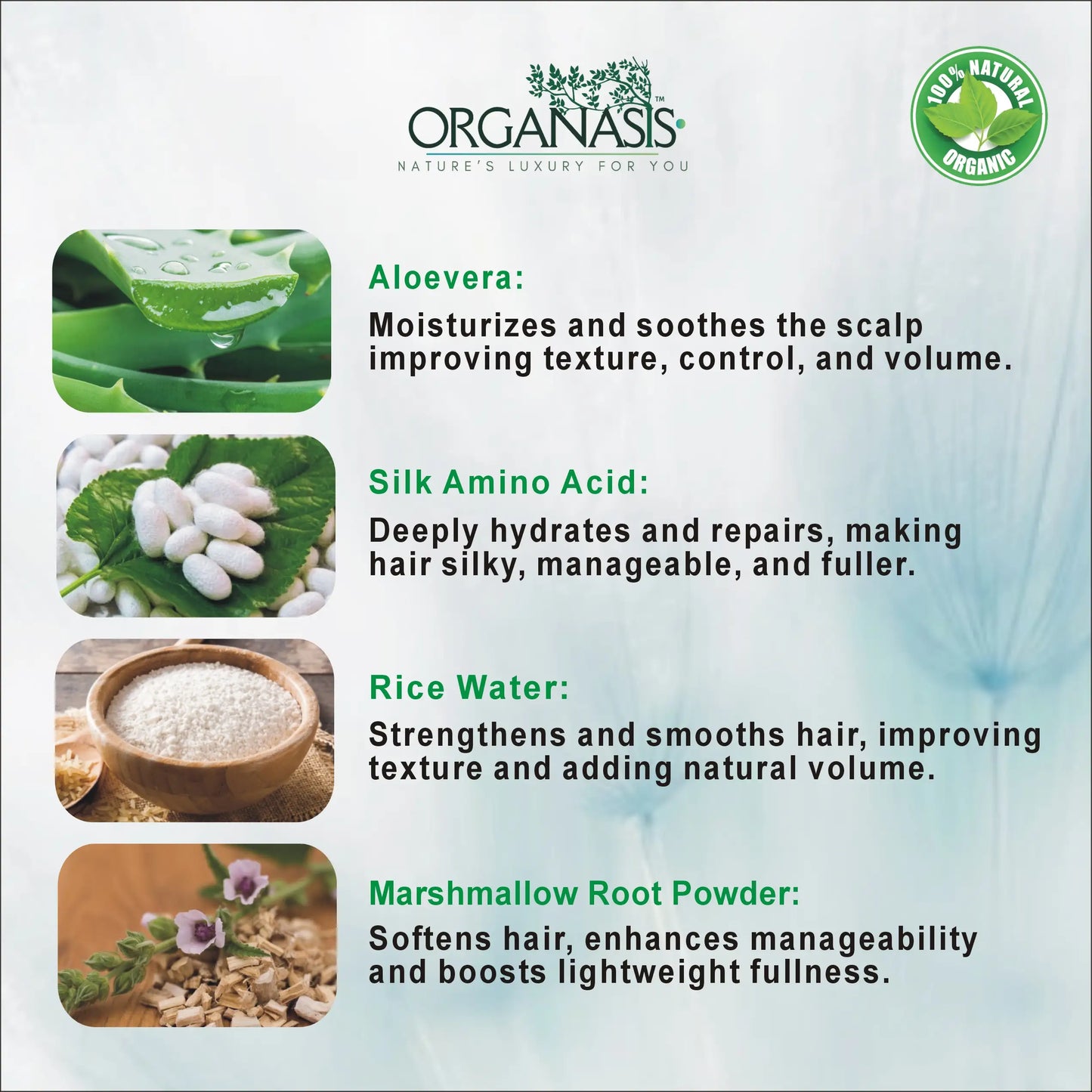 Organic Aloevera Shampoo