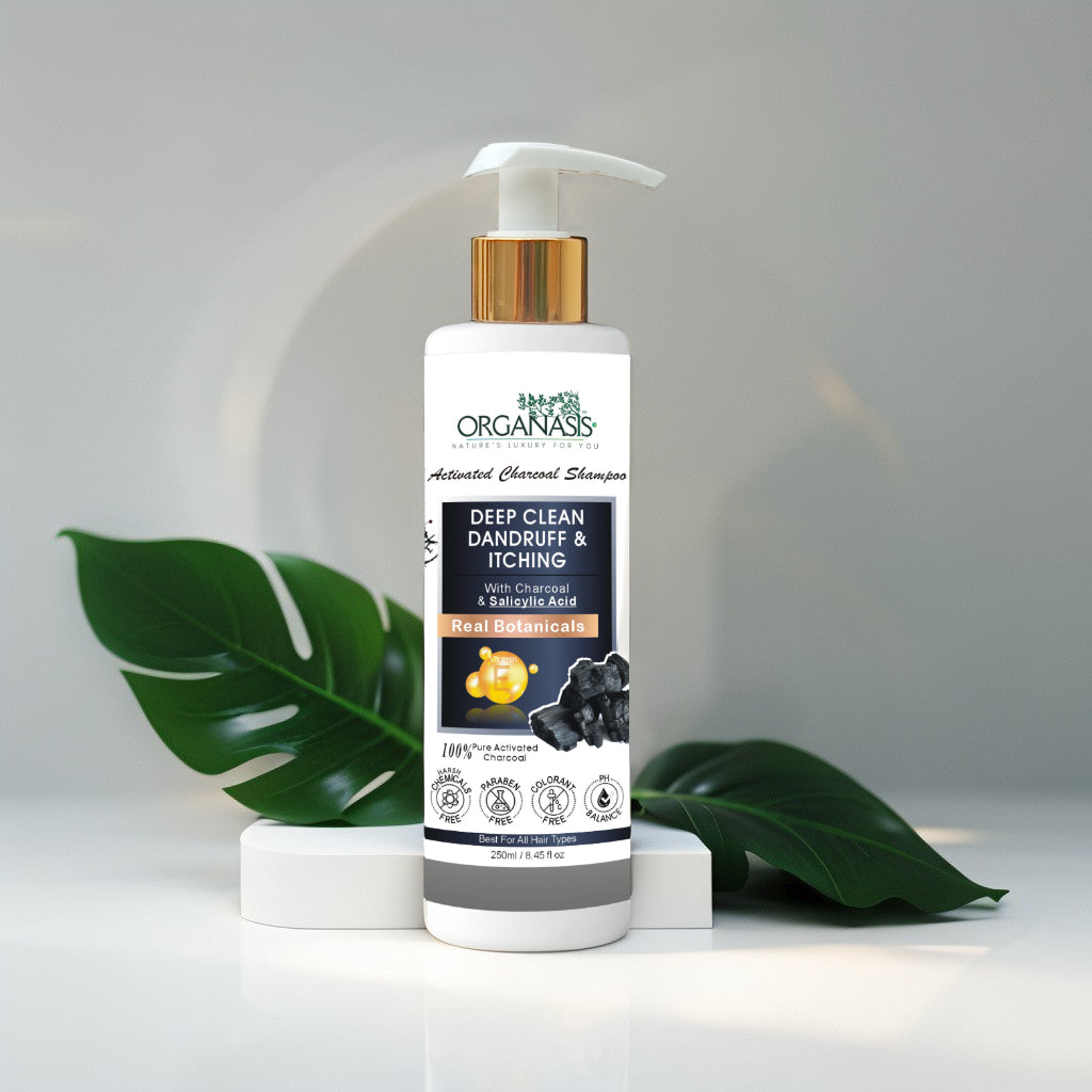 Organic Charcoal Shampoo